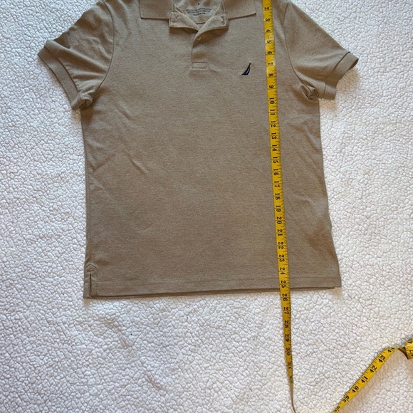 Náutica Men's bundle 2 Polo Shirts - Purple and tan - Picture 4 of 11